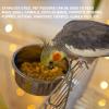 Hanging Removable Bird Cage Food and Water Bowl view 3