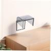 Black Plastic Bathroom Outlet Cover view 4