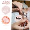 VALICLUD 3-Piece Jade Eyelash Glue Holders for False Eyelashes view 4
