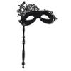 minkissy Black Lace Handheld Mask view 1