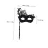 minkissy Black Lace Handheld Mask view 2