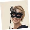minkissy Black Lace Handheld Mask view 4