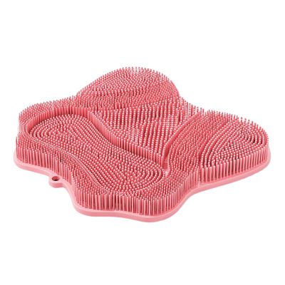 Shower Foot Scrubber with Manual Massage Brushes