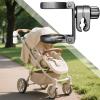 Foldable, Removable Wheelchair Cup Holder Attachment view 2