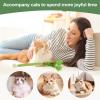 Catnip Toy | Interactive Celery Cat Toy Stick with Bell view 3