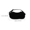 FOYTOKI Black Cotton Sleep Mask for Travel view 2