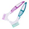 2-Piece Double-Sided PP Nylon Denture Brushes for Denture Cleaning view 1