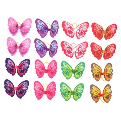 VILLFUL 16-Piece Dog Bow Hair Ties