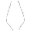 OATIPHO Replacement Eyeglass Temples, Metal, Rose Gold view 1