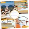 OATIPHO Replacement Eyeglass Temples, Metal, Rose Gold view 2