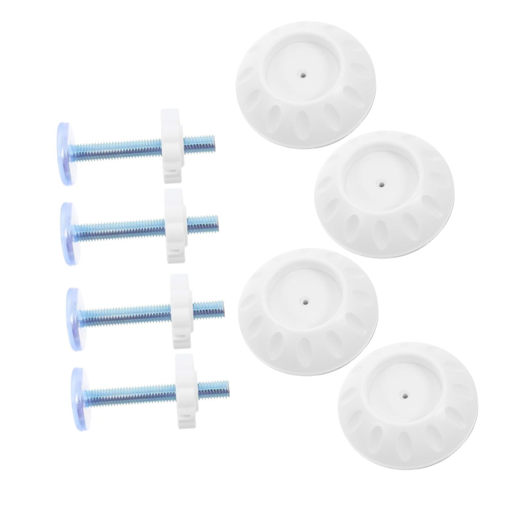 4-Piece Baby Gate Stair Railing Screw Adapter Set