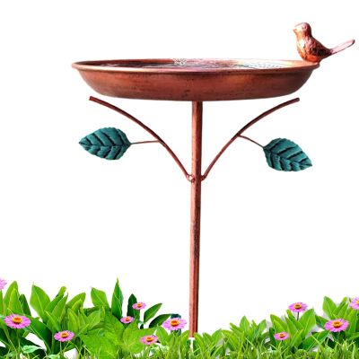 Outdoor Birdbath, Vintage Garden Decor Water Dispenser