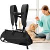 Dog Sling | Adjustable Dog Carrier Backpack | Pet Care Sling for Travel, Walks, Rescue, Elderly and Disabled Users view 3