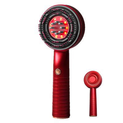 Electric Waterproof Scalp Massager with Oil Applicator