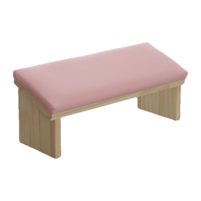ARM REST Nails Tech Wooden Stand with PU Leather Pad