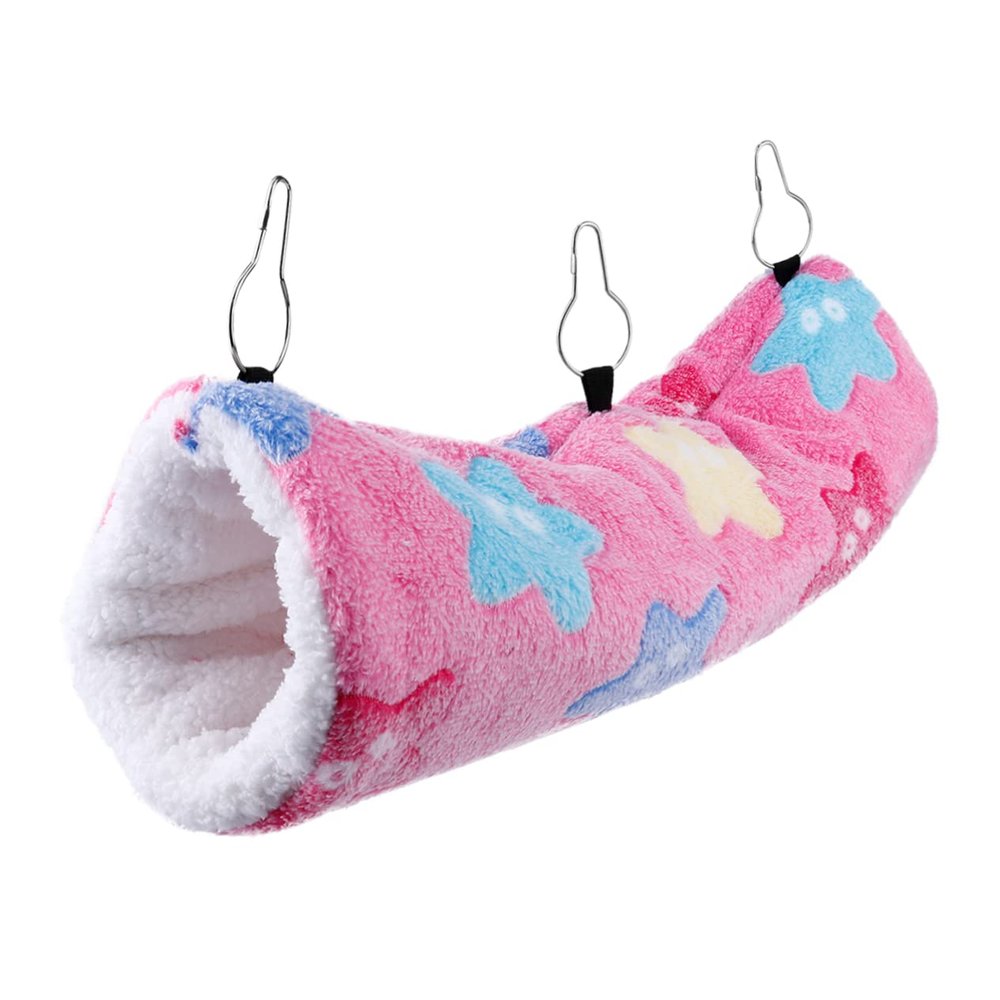 JOINPAYA Portable Plush Hamster Tunnel