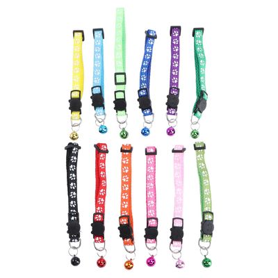 FUTUREORYY 12-Piece Cat Collar Set with Bell