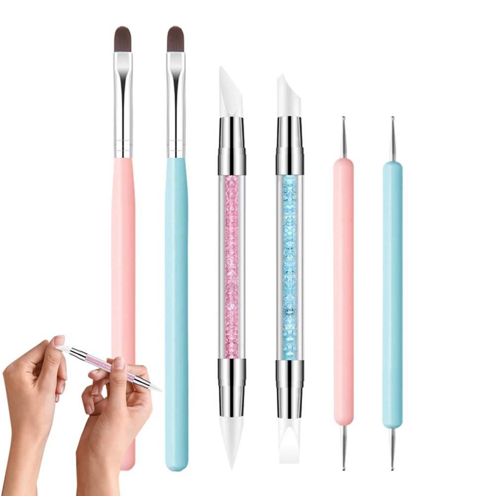 Double-Sided Nail Art Detail Liner Brushes