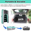 Inflatable Dog Ramp, Foldable and Reusable, with EVA Non-Slip Pad and Handle view 3