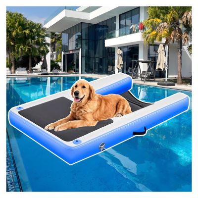 Inflatable Dog Water Ramp, Foldable EVA Pet Dock