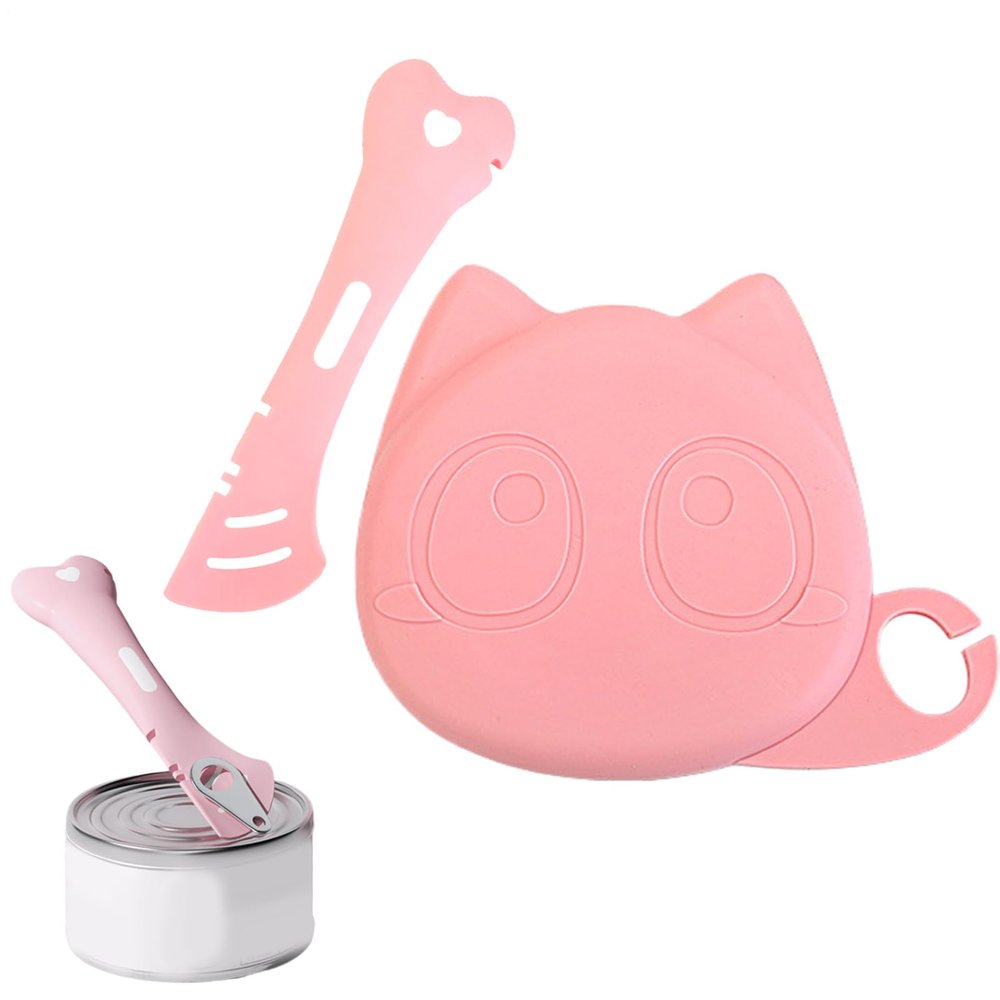 Qumiuu Dog Food Can Lids with Spoon