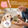 Qumiuu Dog Food Can Lids with Spoon view 3