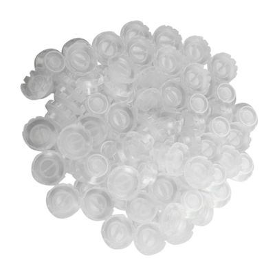 FOYTOKI 300 Plastic Eyelash Extension Glue Cups, Leakproof and Portable