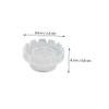 FOYTOKI 300 Plastic Eyelash Extension Glue Cups, Leakproof and Portable view 2