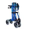 Foldable Rollator Walker with Seat, Adjustable Height, Brakes & Carry Bag view 4
