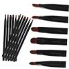 Happyyami 18-Piece Black Makeup Brush Set with Synthetic Fibers view 1