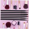 Happyyami 18-Piece Black Makeup Brush Set with Synthetic Fibers view 4