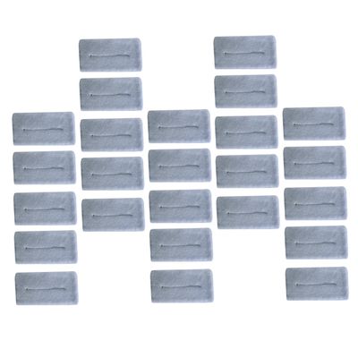 25 Blue Heat-Insulating Cotton Pads for Hair Salons