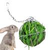 Bunny Hay Holder Ball, Metal Hanging Feeder Toy view 1