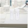 MUCKLILY 2-Pack 100 ml Refillable Leakproof PETG Shampoo Bottles view 3