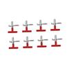 Rabbit Automatic Waterer Nozzles, 25-Piece Set, Metal and Plastic, Red view 1