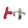 Rabbit Automatic Waterer Nozzles, 25-Piece Set, Metal and Plastic, Red view 2