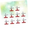 Rabbit Automatic Waterer Nozzles, 25-Piece Set, Metal and Plastic, Red view 4