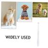 Pet Toothbrush with Soft Bristles and Long Handle view 3