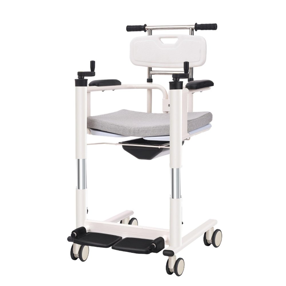 Hydraulic Adjustable Patient Lift Transfer Chair for Older Adults