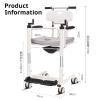 Hydraulic Adjustable Patient Lift Transfer Chair for Older Adults view 2