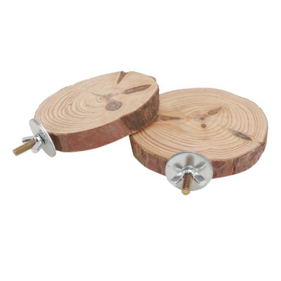 TOYANDONA 2-Piece Bird Perch