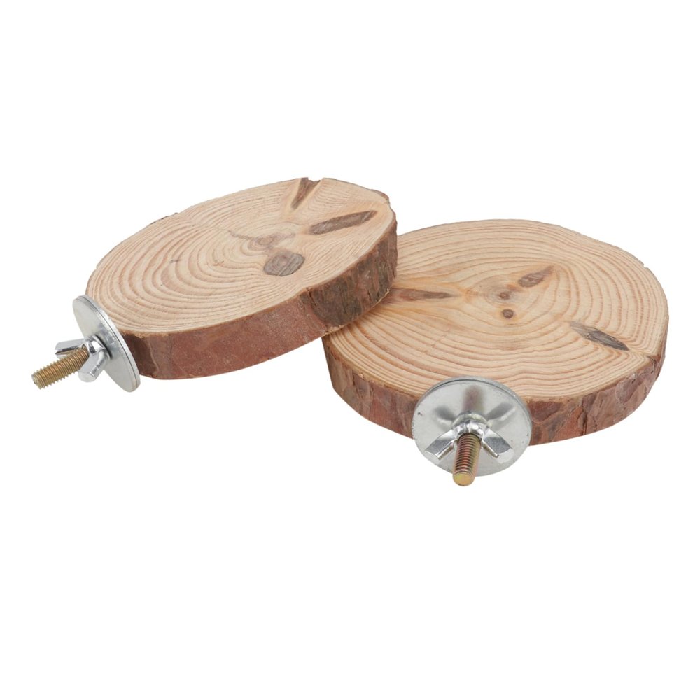 TOYANDONA 2-Piece Bird Perch