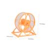 Quiet Hamster Exercise Wheel for Small Animals, Plastic, Yellow view 2