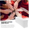 VALICLUD White PU Nail Art Armrest Cushion with Wrist Support view 2