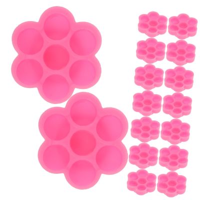 200-Piece Pink Plastic Eyelash Extension Tool Set