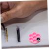 200-Piece Pink Plastic Eyelash Extension Tool Set view 4