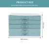 PACKOVE Green Nail Art Accessory Storage Box, Portable Plastic Organizer with 120 Compartments view 2