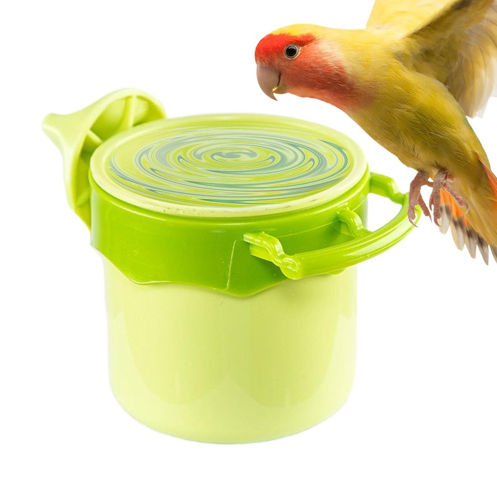 Budgie Feeder for Birdcage - Stable Feeding Bowl