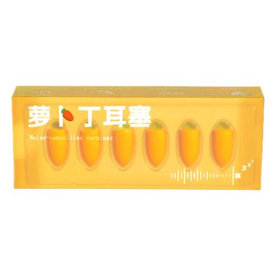 6 Pairs of Foam Earplugs for Sleep and Noise Reduction