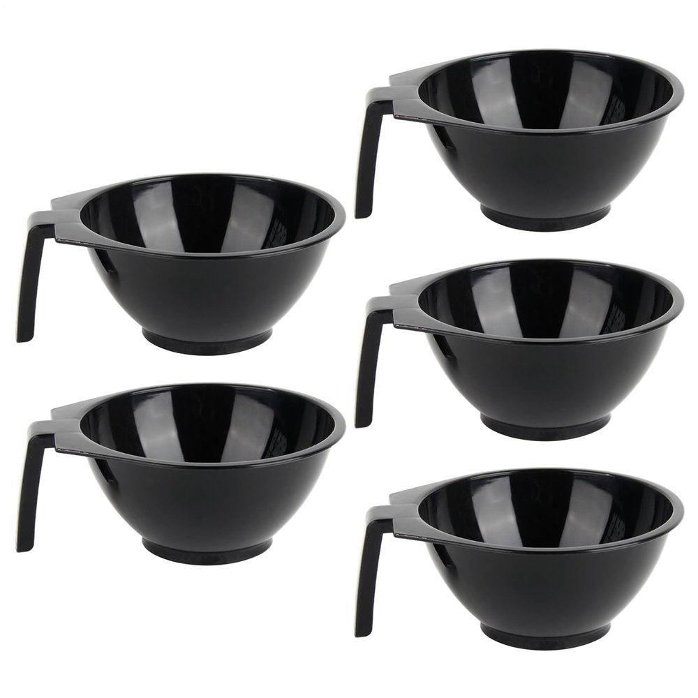 Generic Hair Dye Mixing Bowl | Set of 5 Stackable Bowls for Home, Salons, Beginners and Professionals